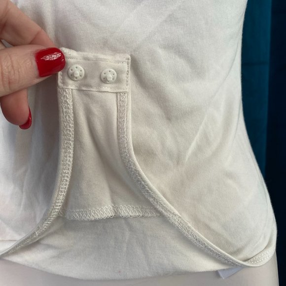 Guess Catrina Plunge Bodysuit White - Picture 8 of 8